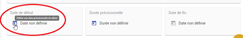 Planification d'une intervention