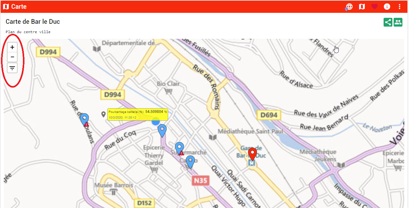 Exemple de carte
