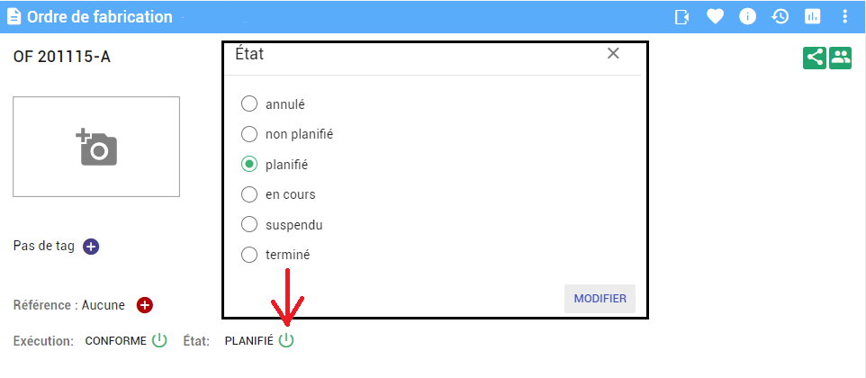 Les différents niveaux d'un indicateur