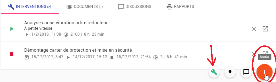 Rattacher une inter à un ticket