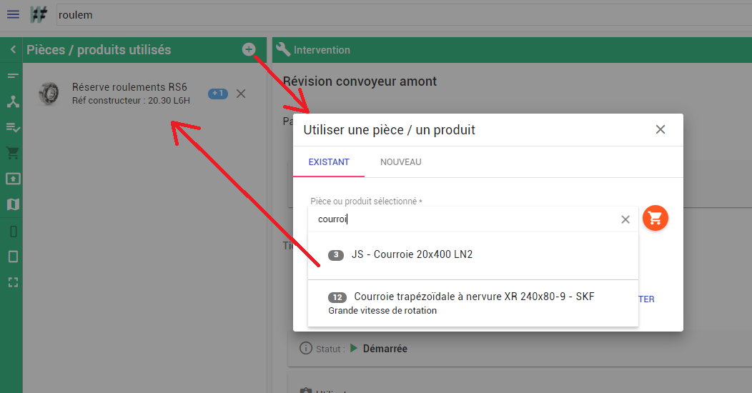 Exemple de recherche optimisée
